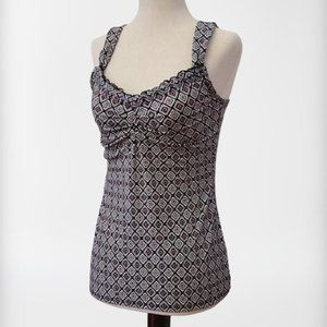 White House Black Market Patterned Camisole
